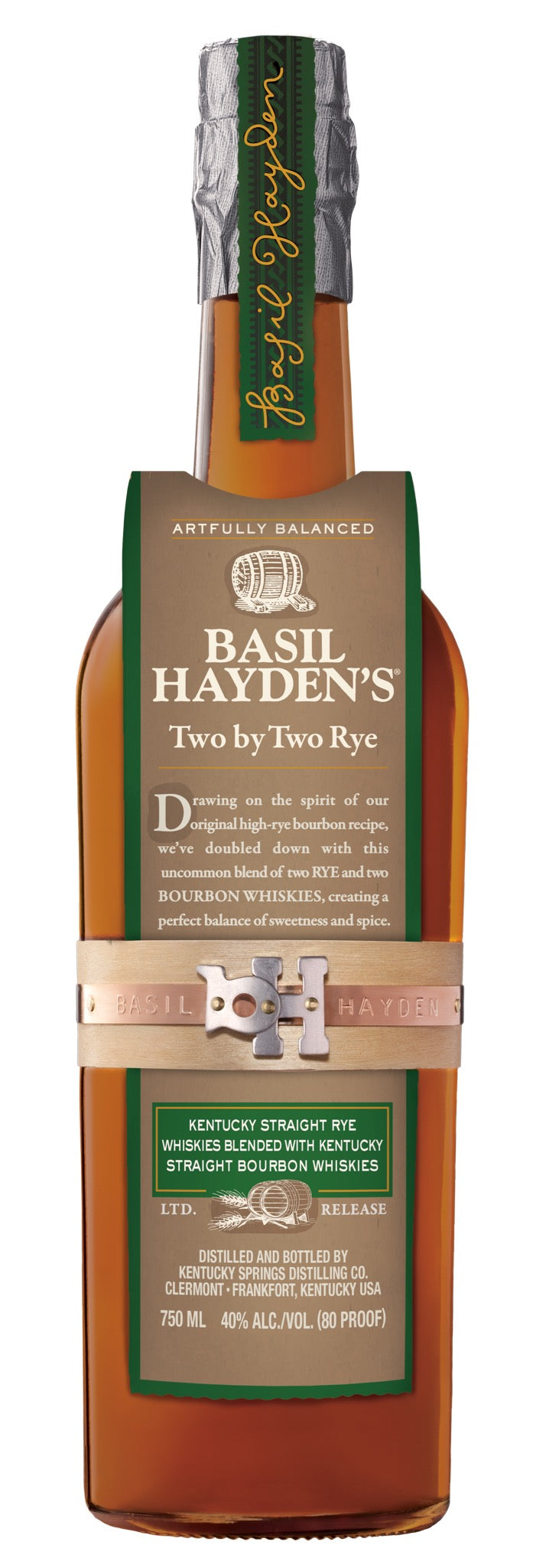 Basil Hayden Two by Two Rye Whiskey