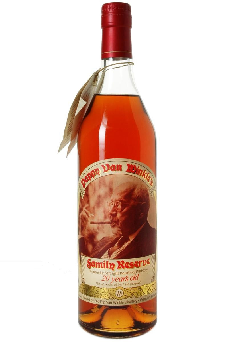 Pappy Van Winkle's 20 Year Old Family Reserve Bourbon Whiskey