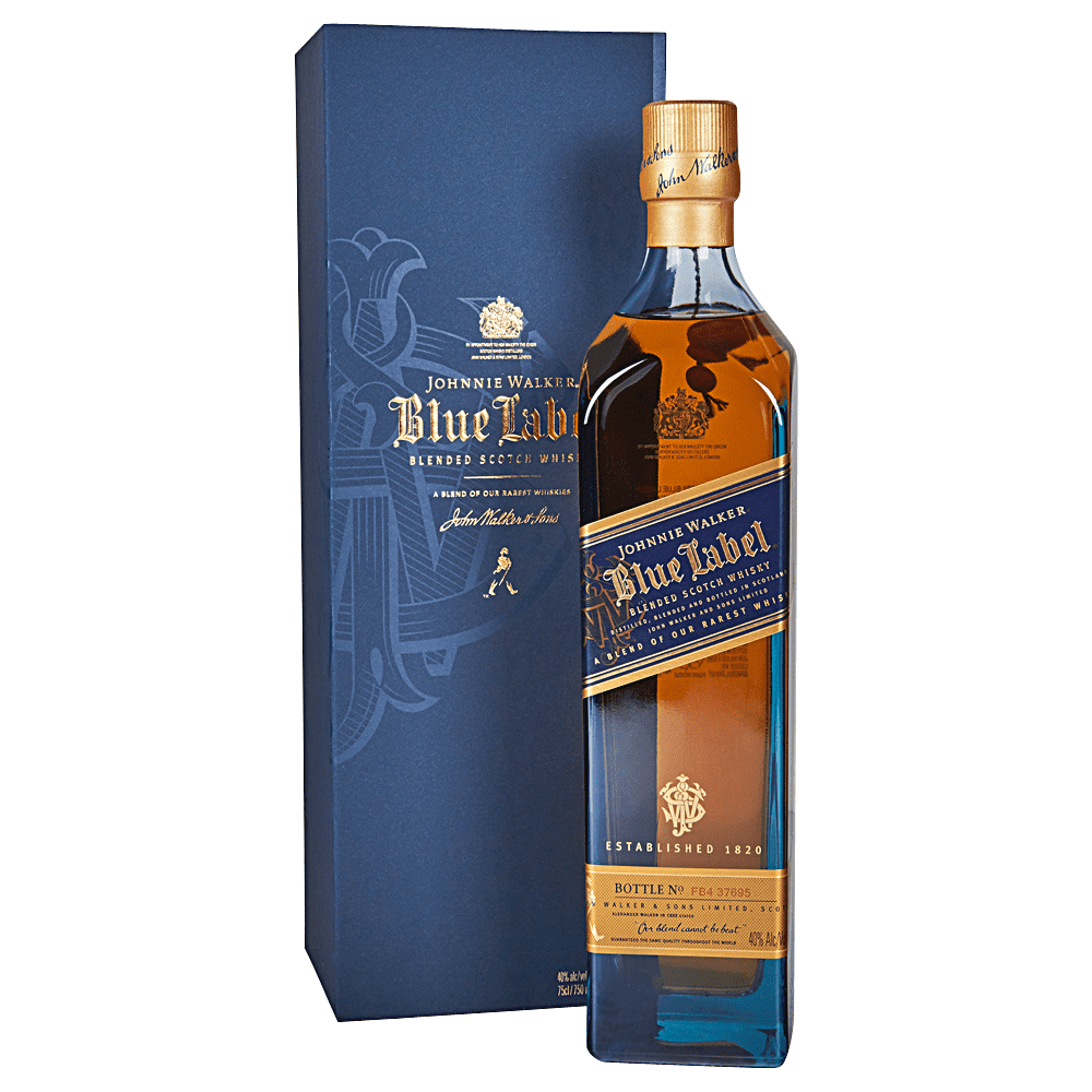 Johnnie Walker Blue Label 12 year Blended Scotch 750 ml 1
