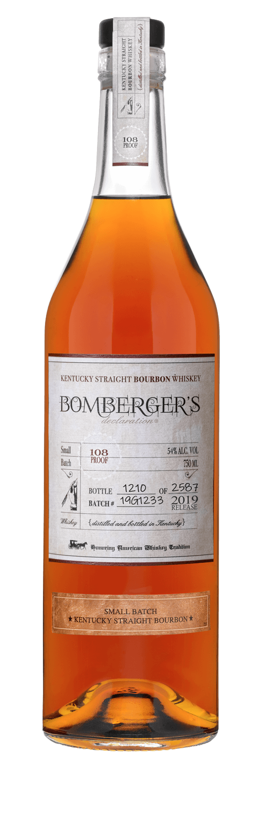Bomberger's Declaration 2022 Edition Small Batch Bourbon Whiskey