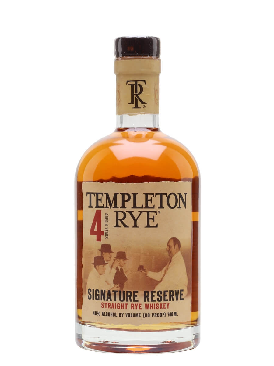 Templeton Rye Aged 4 Years Straight Rye Whiskey
