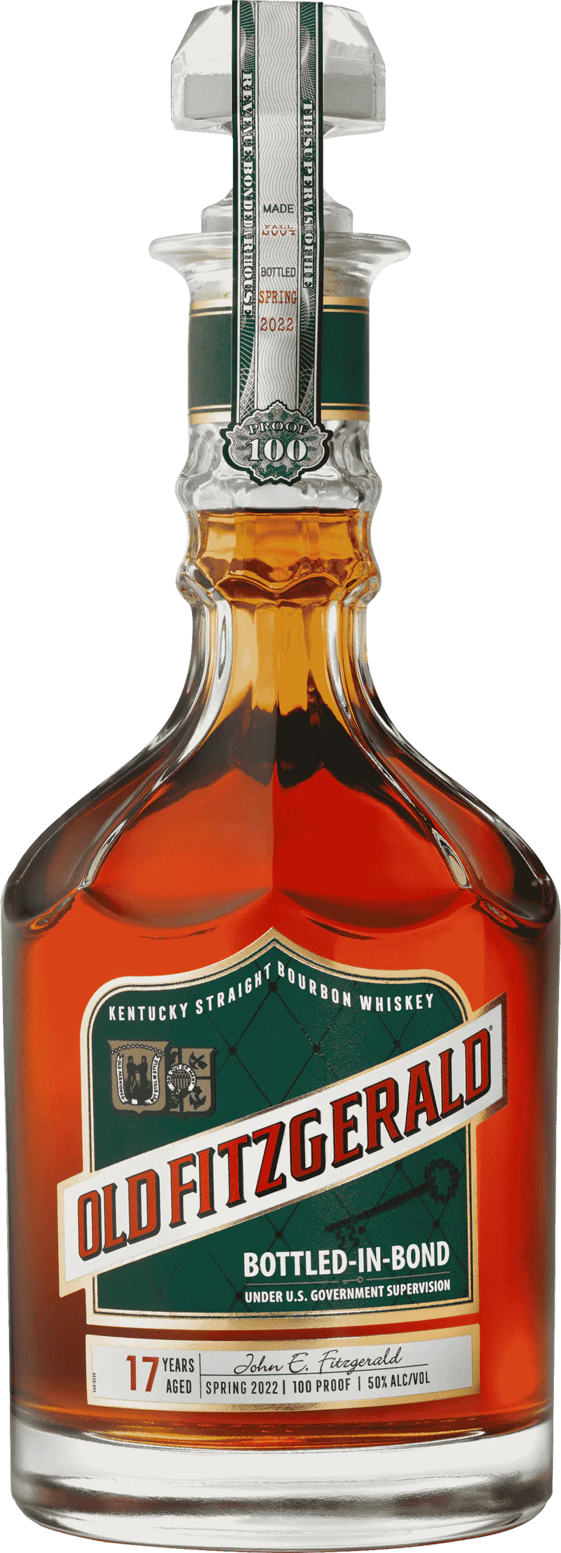 Old Fitzgerald Bottled-In-Bond 17 Year Kentucky Straight Bourbon Whiskey