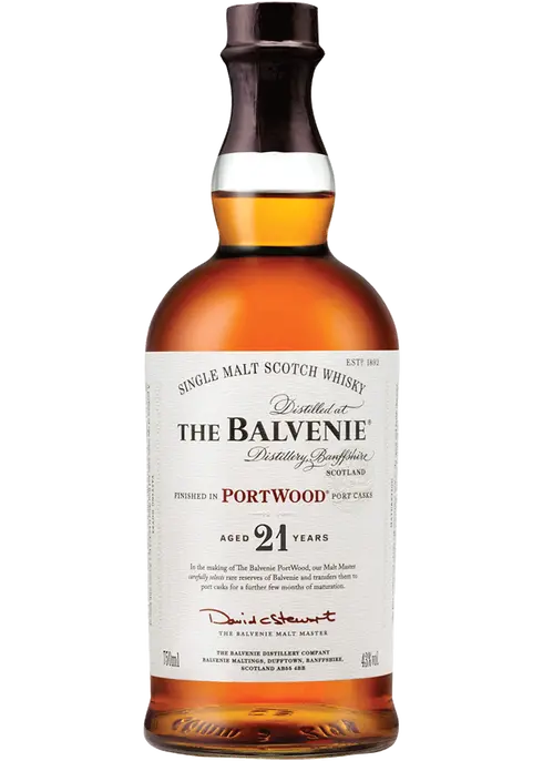 The Balvenie 21 Year Portwood Single Malt Scotch Whisky